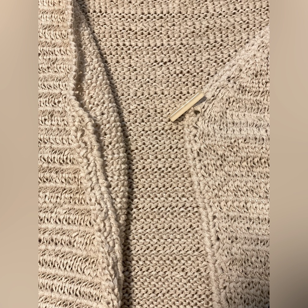 Valerie Steven’s Open-Front Sweater (NWT) - Picture 3 of 6